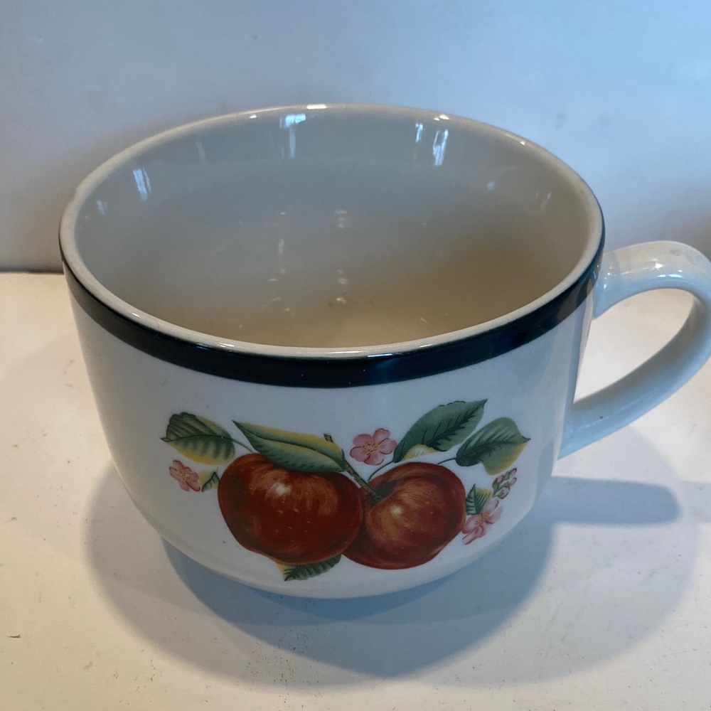 Vintage China Pearl Casuals Oversized Mug